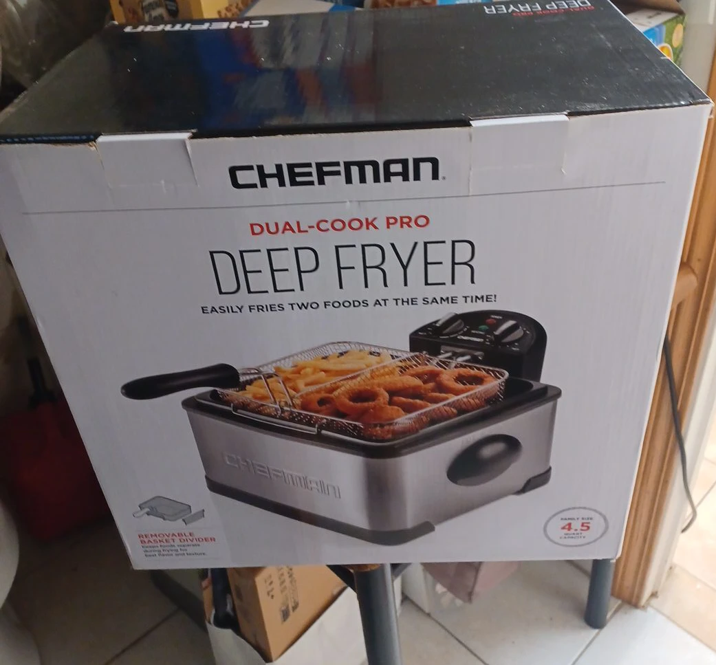Chefman Dual-Cook Pro Deep Fryer