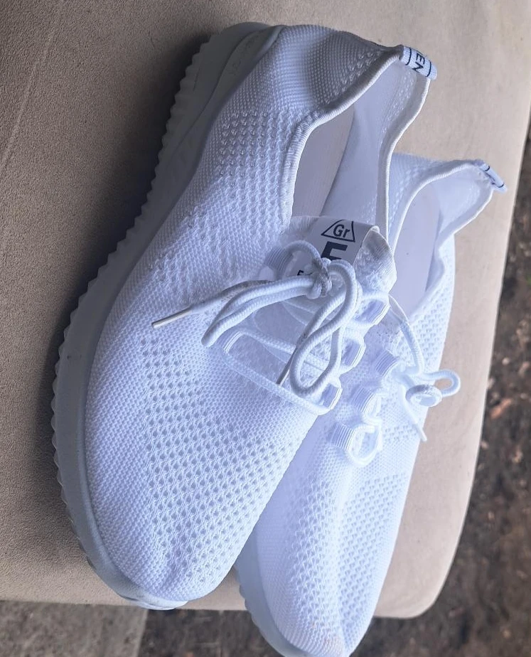 White Athletic Shoes