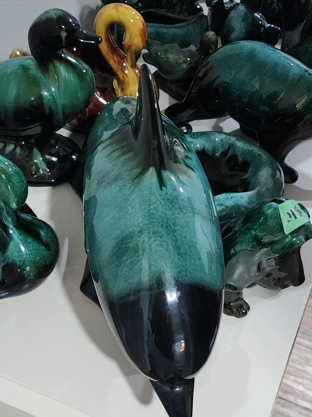 Ceramic Dolphin Figurine