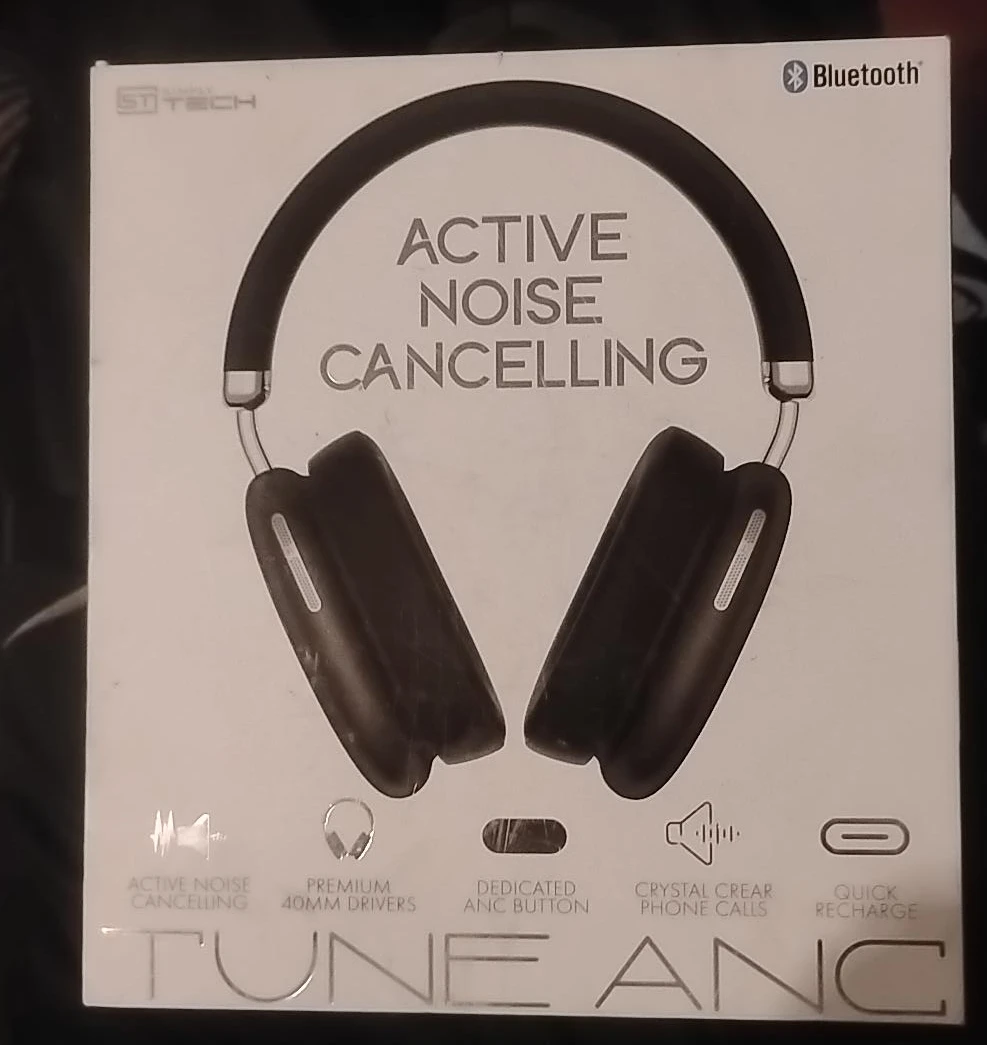 STTECH Tune ANC Active Noise Cancelling Bluetooth Headphones
