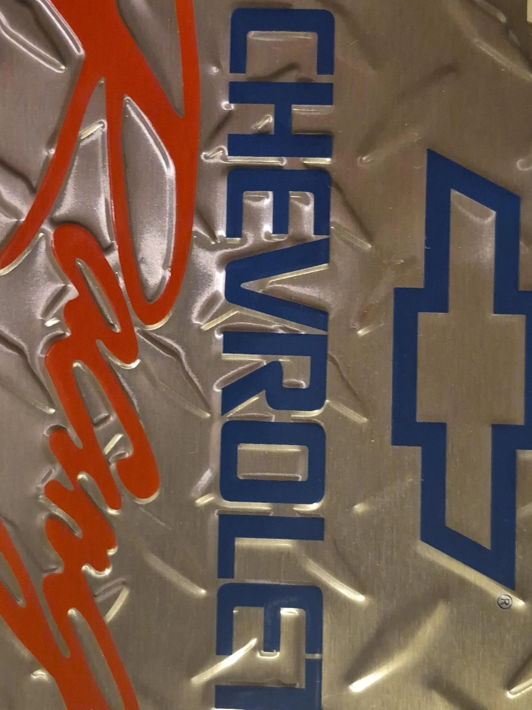 Chevrolet Metal Sign