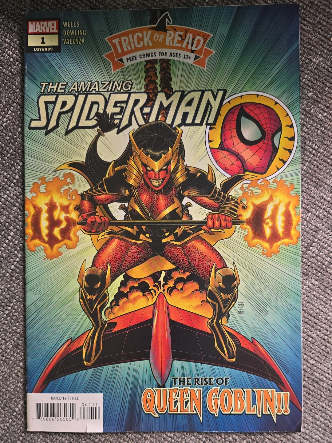 The Amazing Spider-Man #1 Trick or Read Queen Goblin!