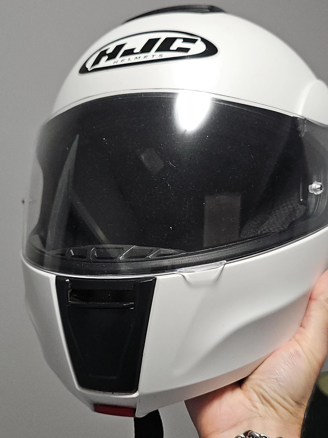 HJC CL-MAX 4 Motorcycle Helmet - White