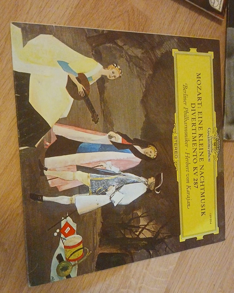 Mozart Eine Kleine Nachtmusik Divertimento KV 287 Vinyl Record