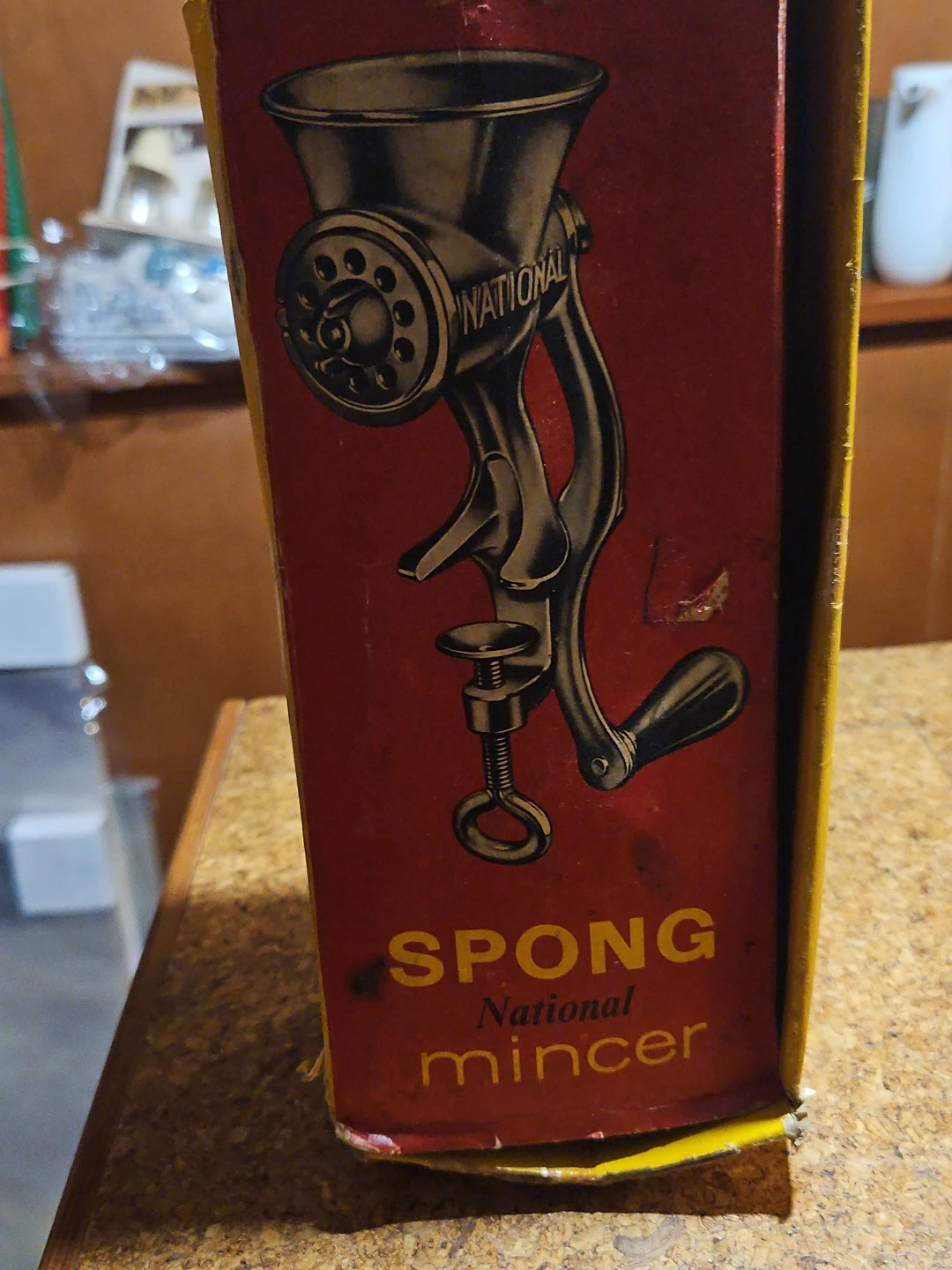 SPONG National Mincer - Four ground steel cutters