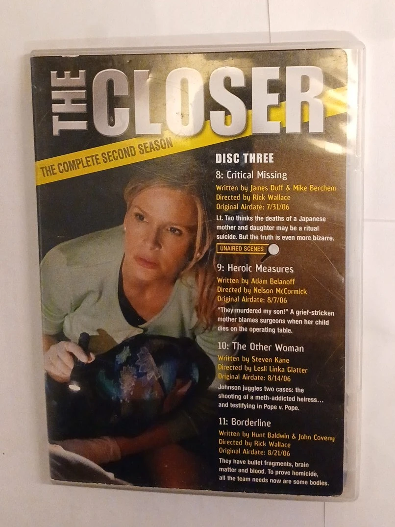 The Closer: The Complete Second Season DVD