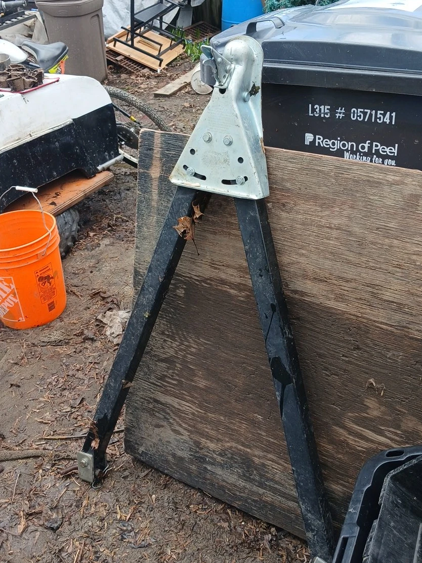 A frame  for towing