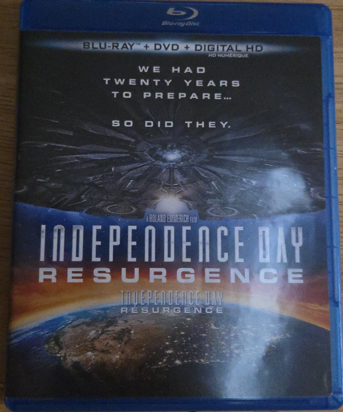 Independence Day: Resurgence Blu-ray