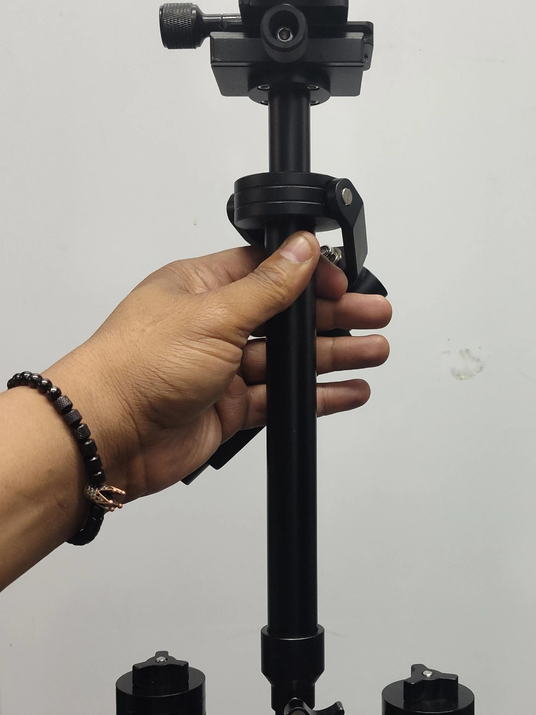Black Professional Camera Gimbal Stabilizer