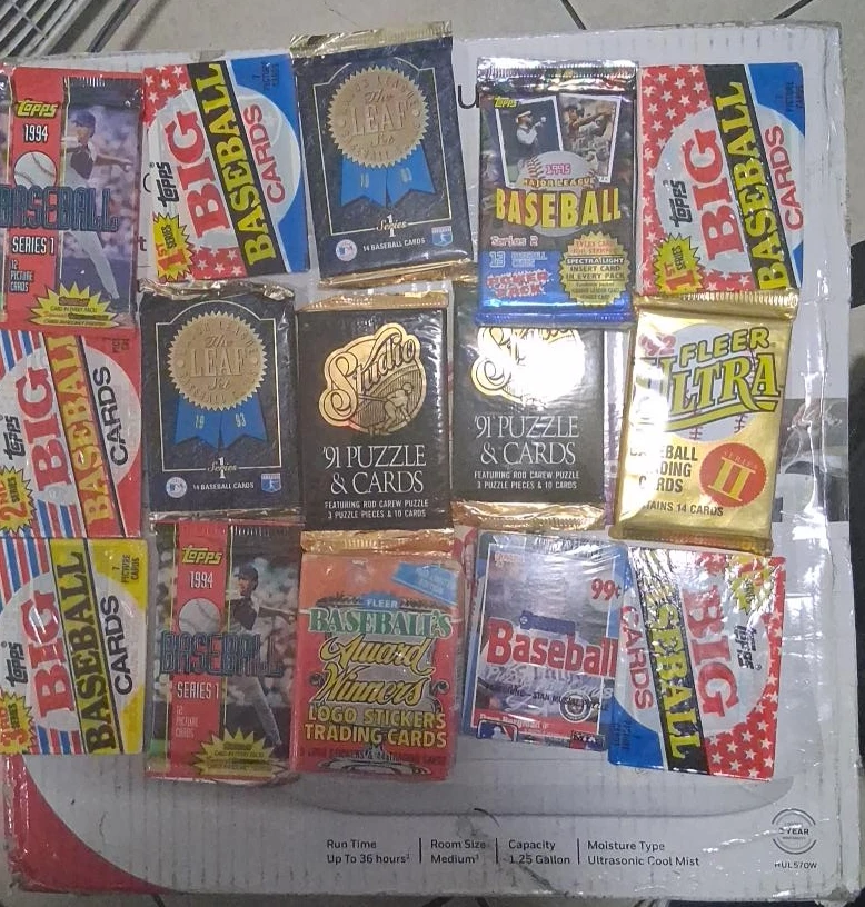Mixed Lot of Baseball Card Packs