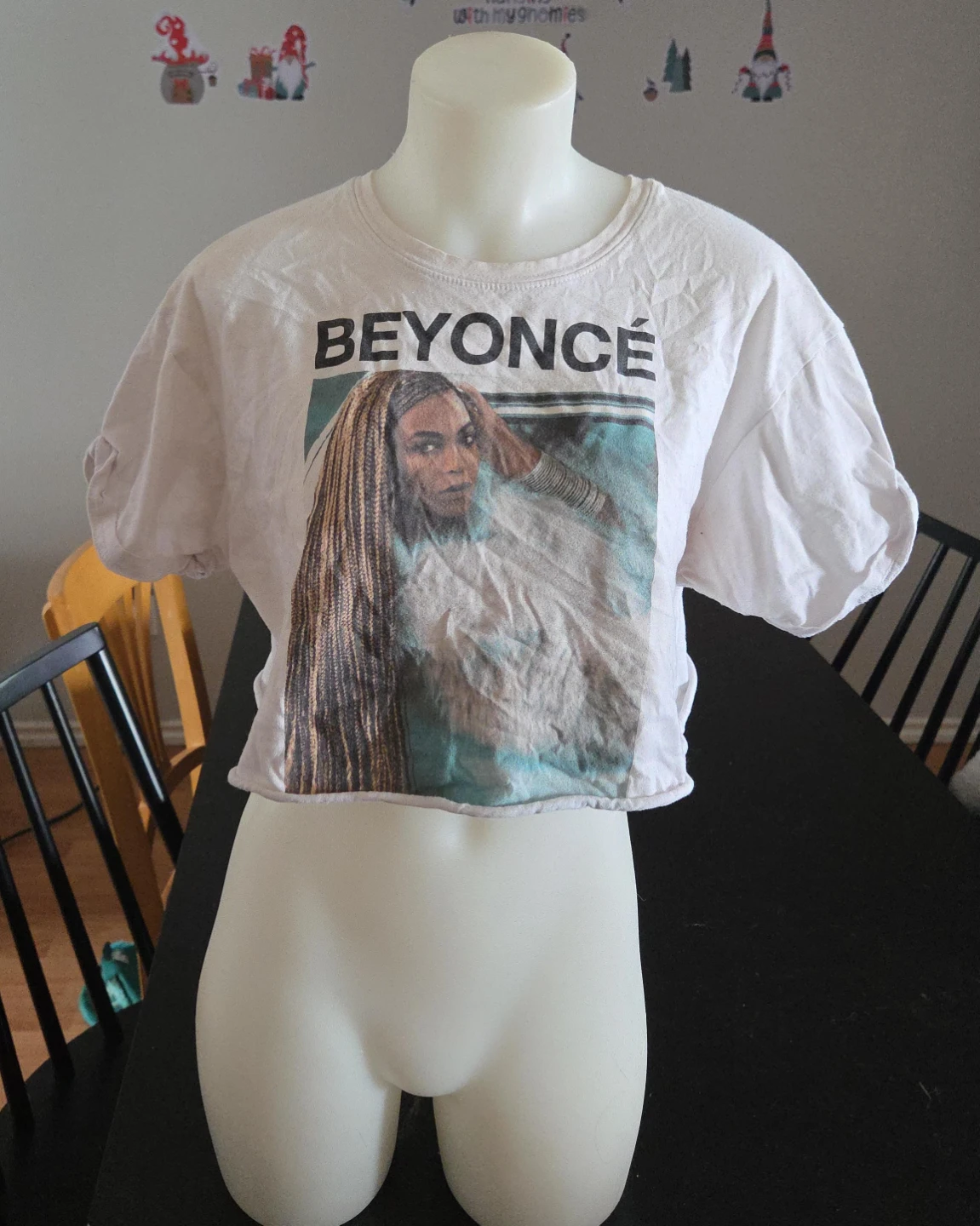 White Beyoncé Graphic T-Shirt