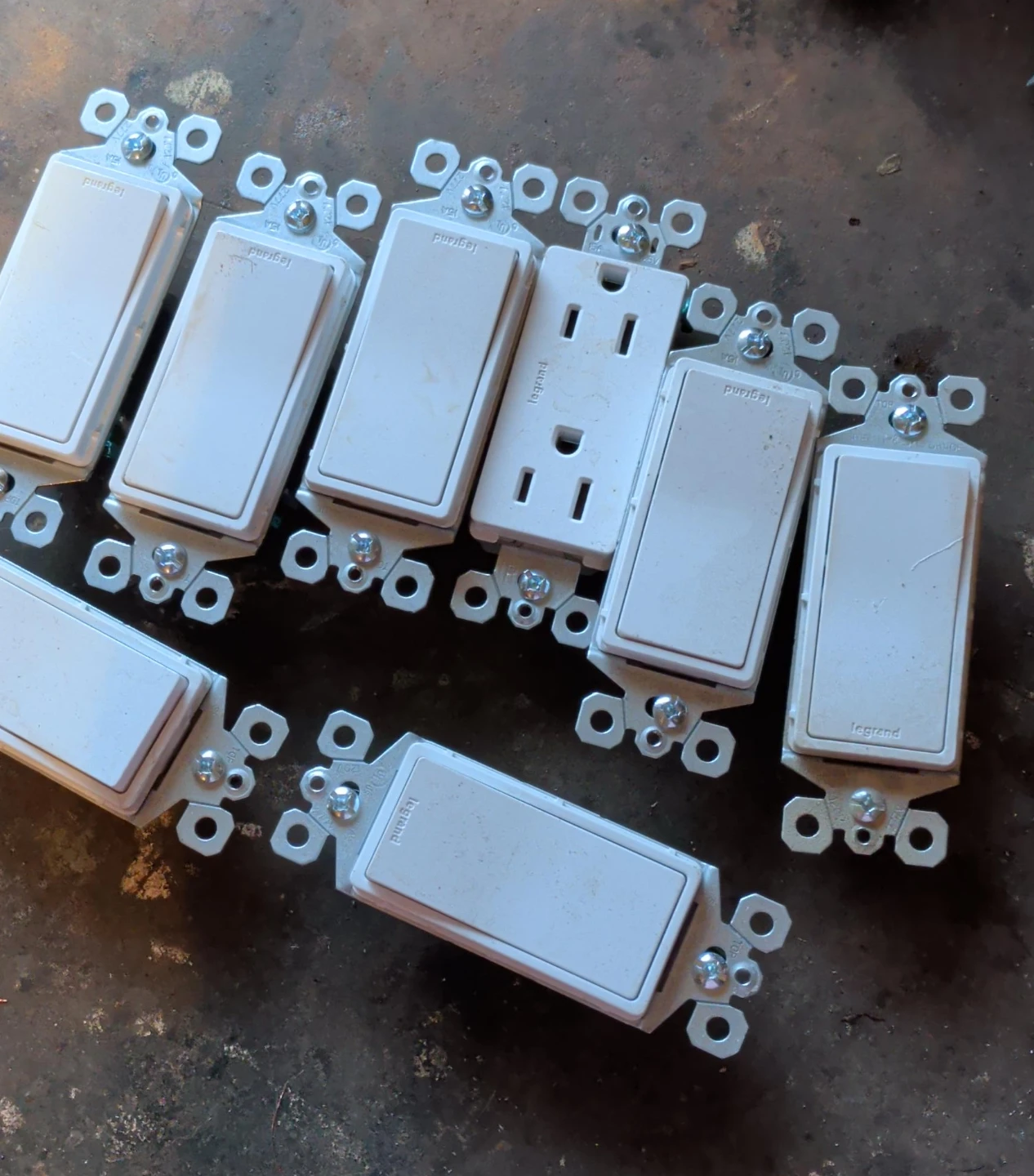 Legrand Light Switches and Outlet Lot