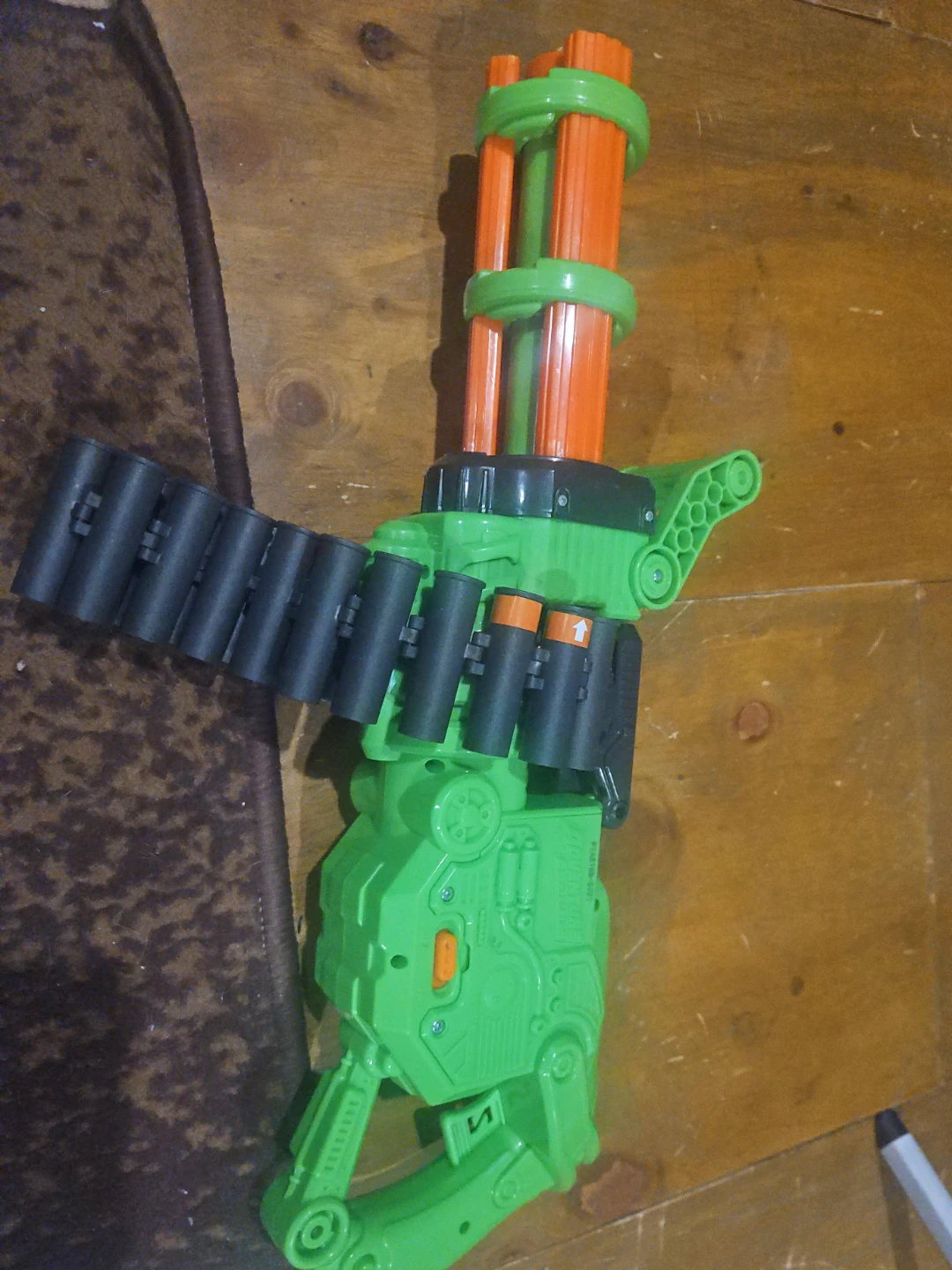 Green Toy Gatling Gun