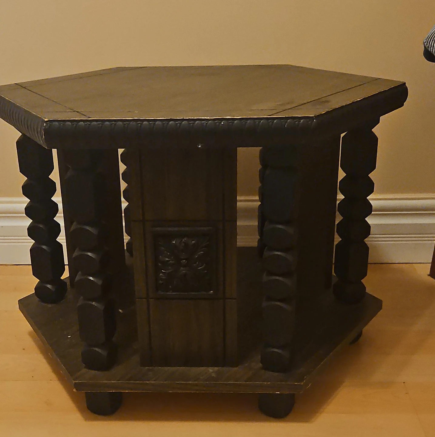 Hexagonal End Table