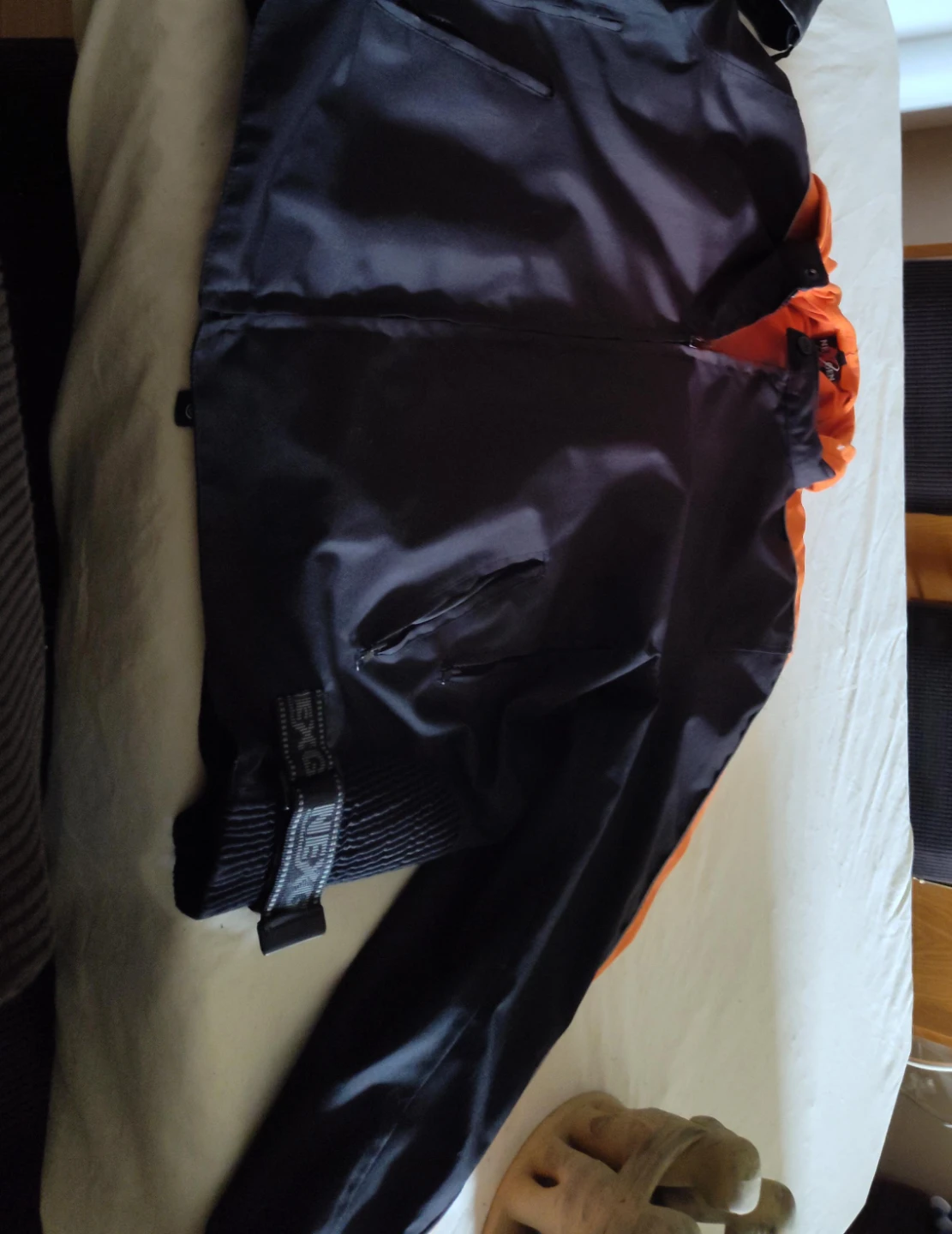 Dainese Black & Orange Racing Jacket