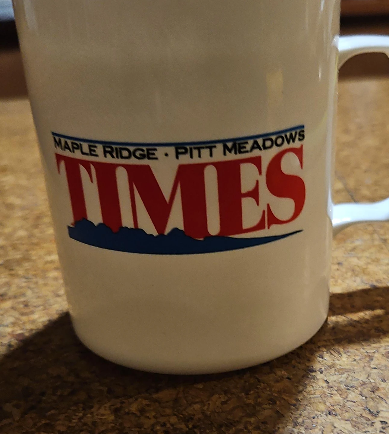Maple Ridge Pitt Meadows Times & Haney Place Mall Coffee Mug