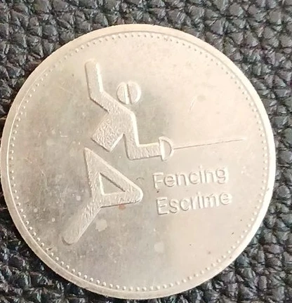 Olympic Trust of Canada Fencing Token