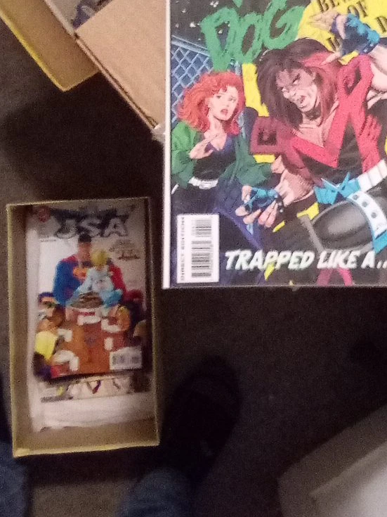 Superman USA Comic Book & "Blood of the Dog" Comic