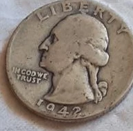 1942 Washington Quarter