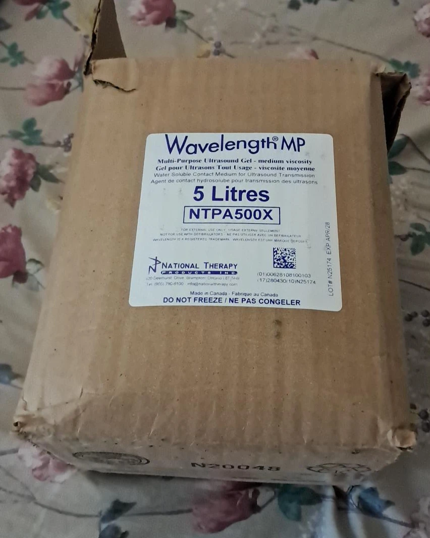 Wavelength MP Ultrasound Gel 5 Litres