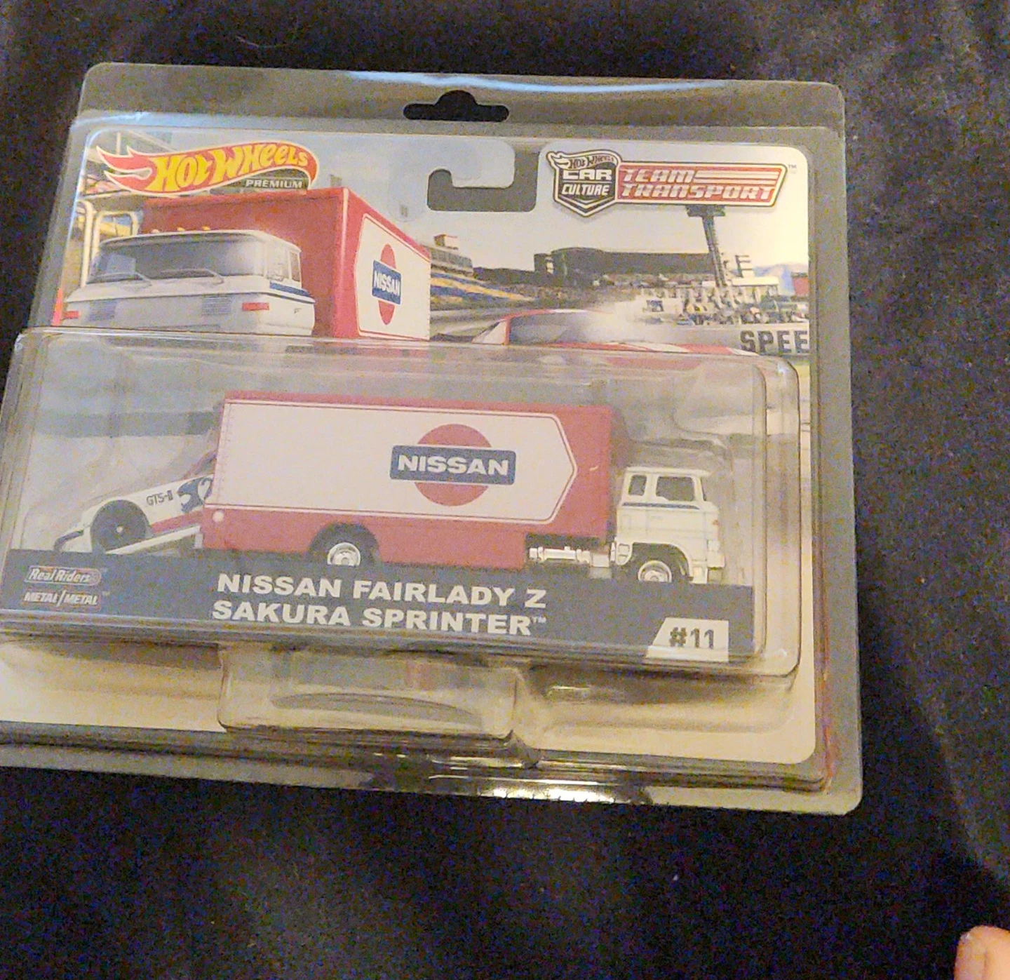 Hot Wheels Team Transport Nissan Fairlady Z Sakura Sprinter