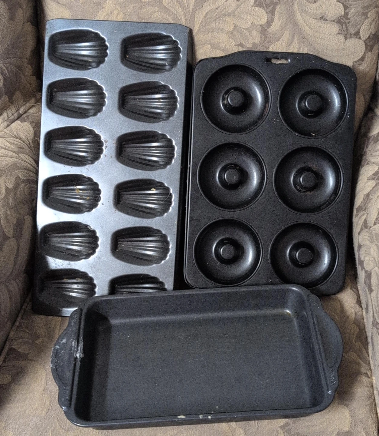 Baking Pan Set: Madeleine, Donut, and Loaf Pans