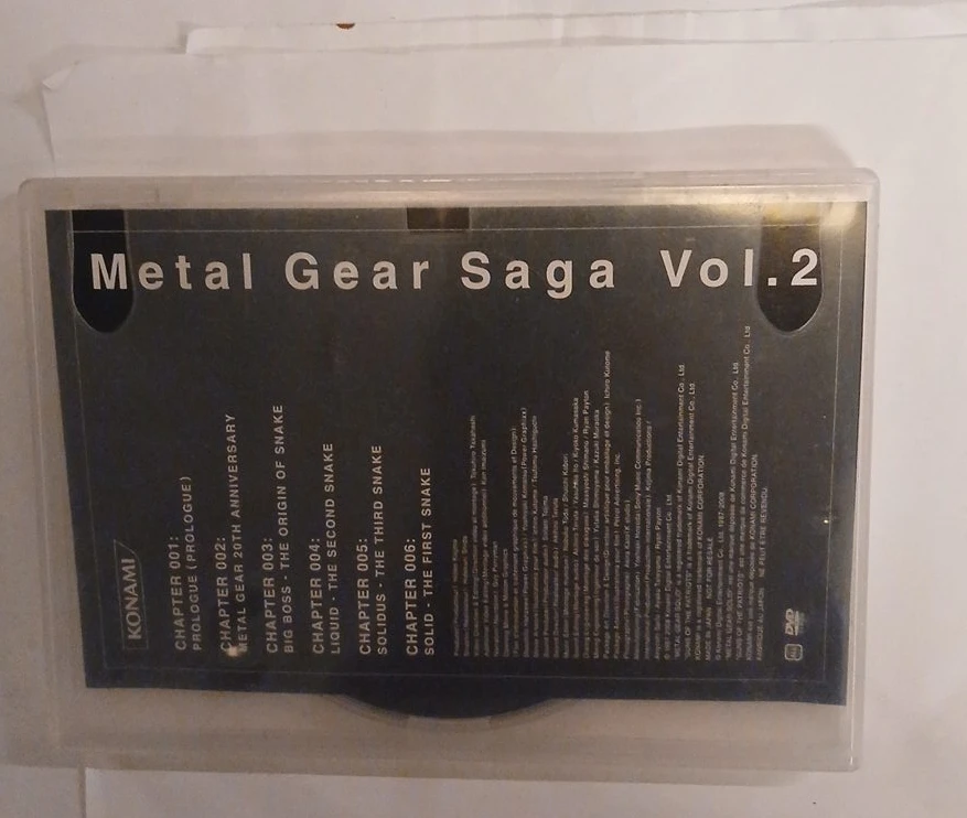 Metal Gear Saga Vol. 2 DVD