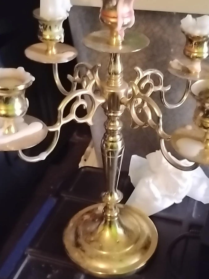 Brass Candelabra