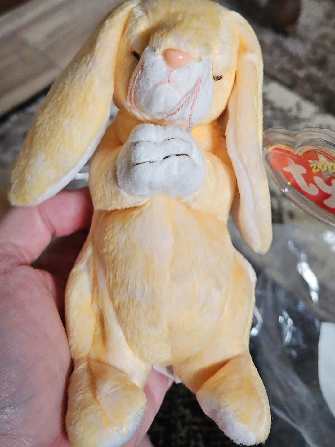 Ty Beanie Baby Bunny Plush