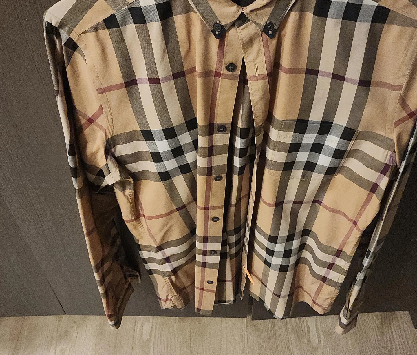 Burberry Nova Check Long Sleeve Shirt