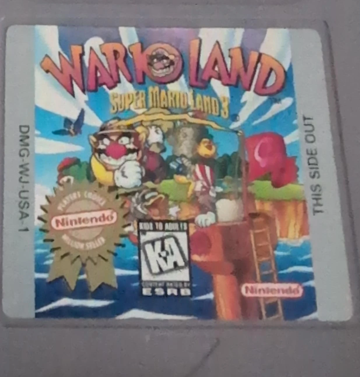 Wario Land: Super Mario Land 3 Game Boy Game