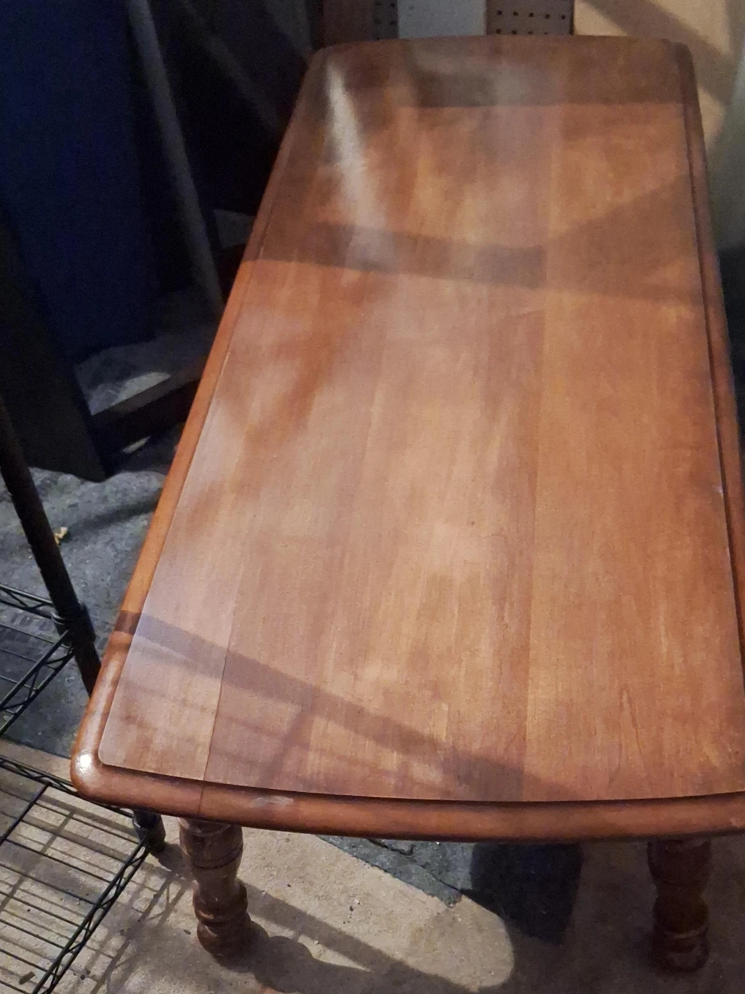 Wooden coffee table