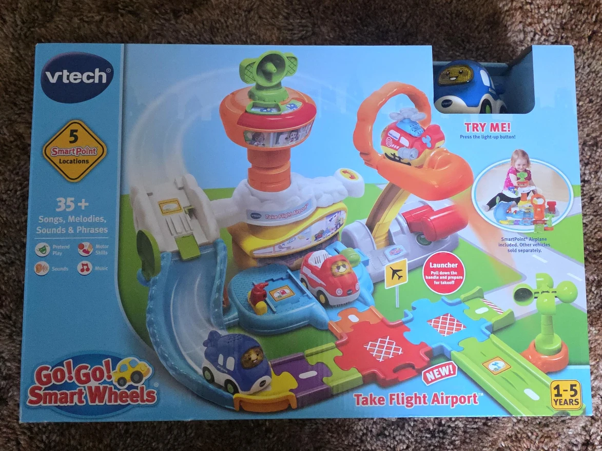 VTech Go!Go! Smart Wheels Take Flight Airport Toy