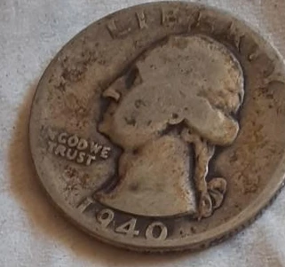 1940 Silver Quarter