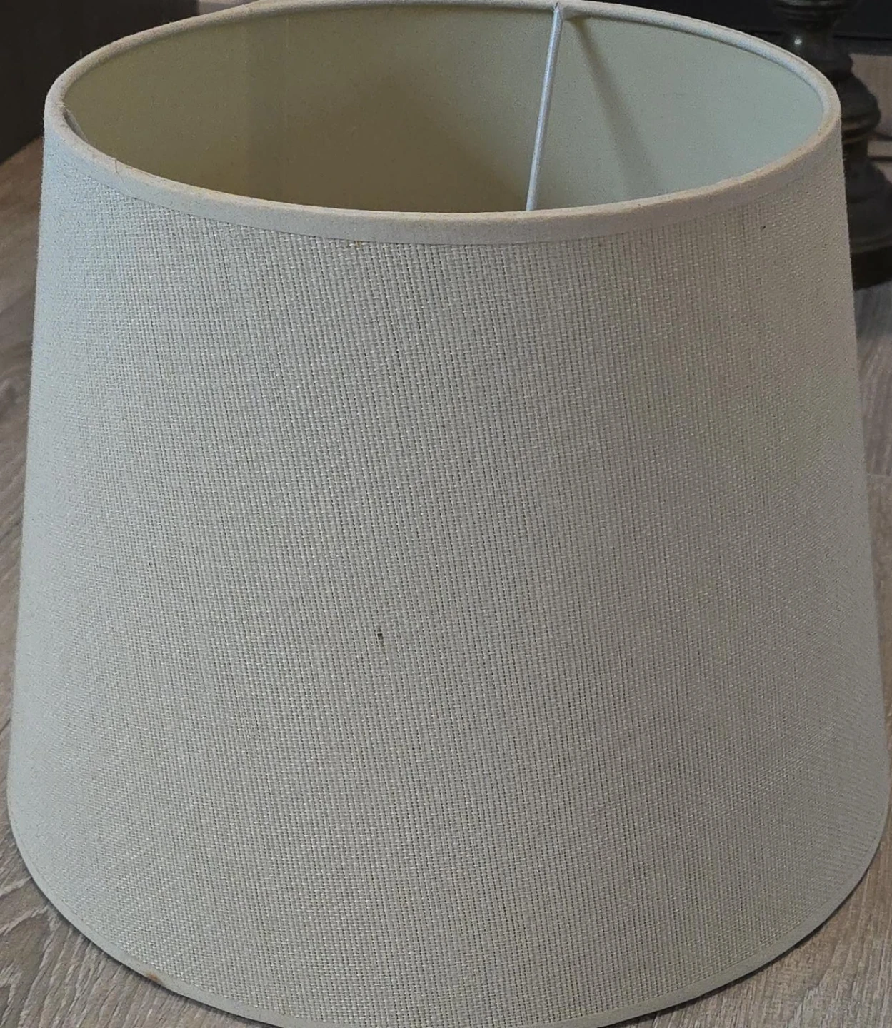 Beige Drum Lampshade