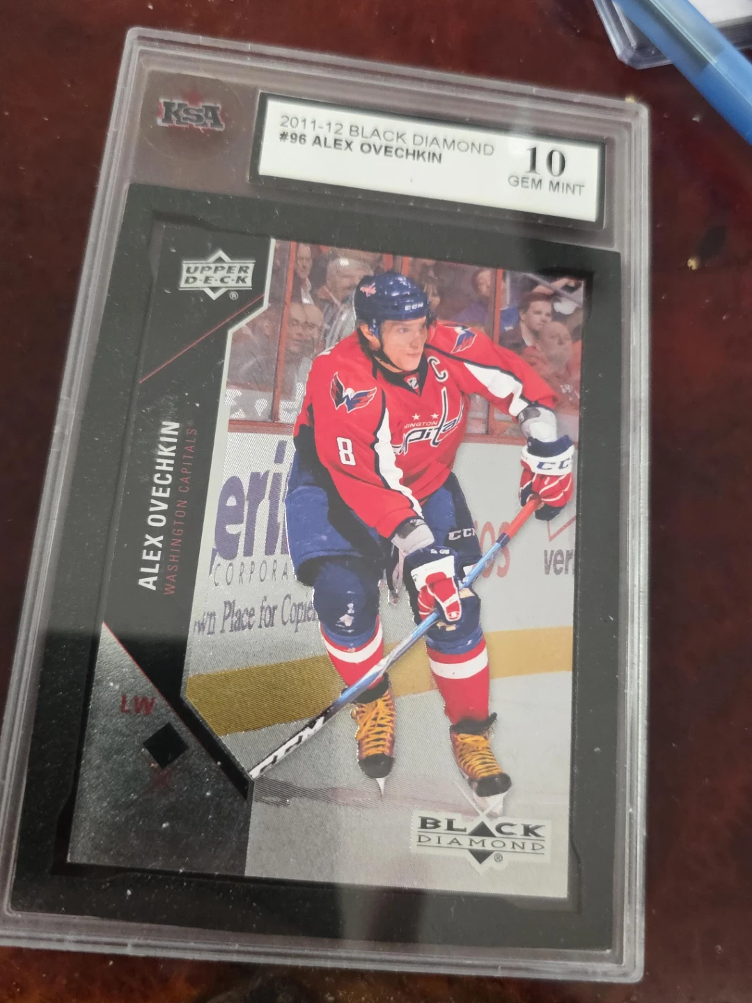 2011-12 Upper Deck Black Diamond Alex Ovechkin #96 RC Card