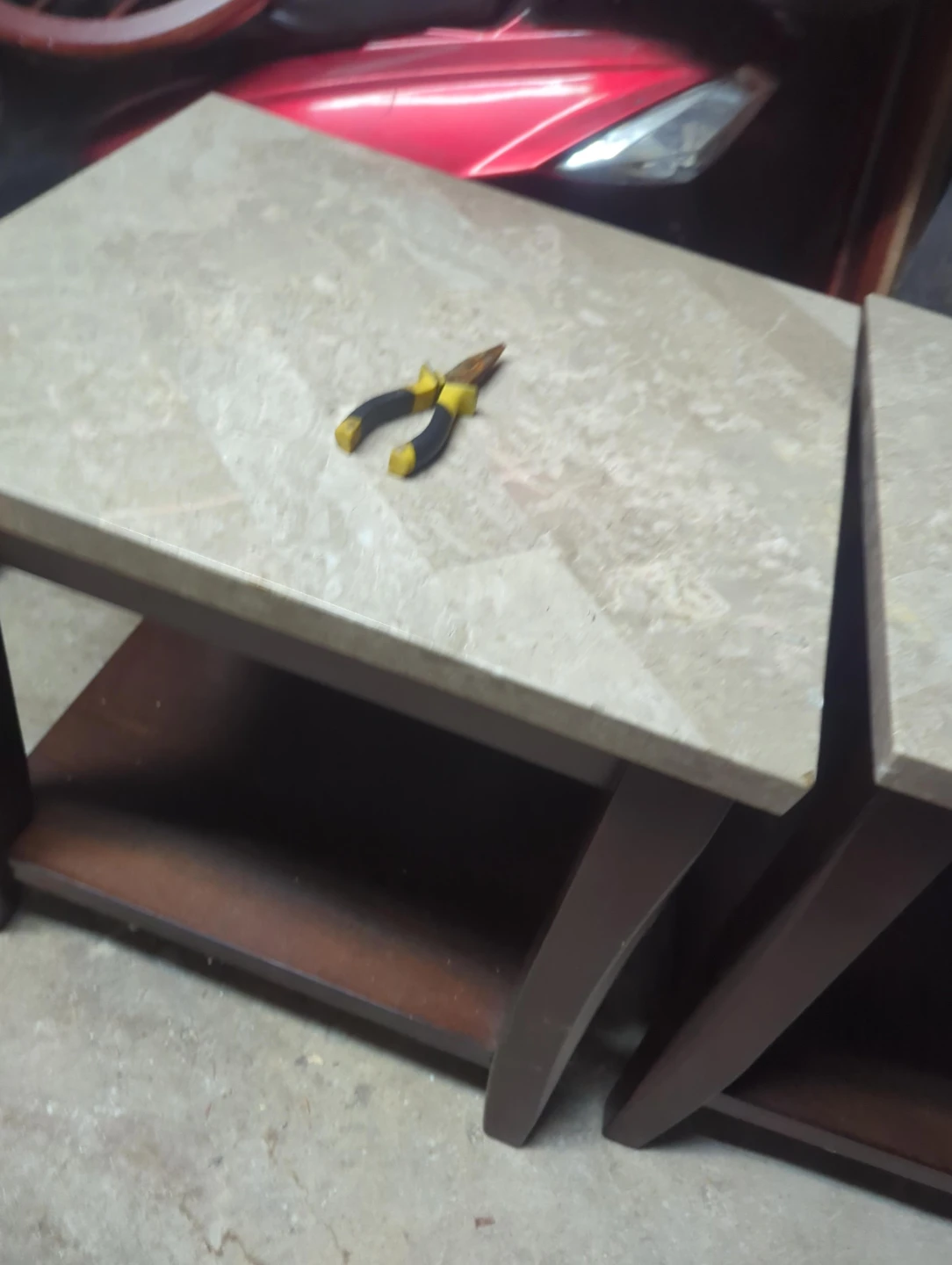 Marble Top Side Tables (Set of 2) - photo 2