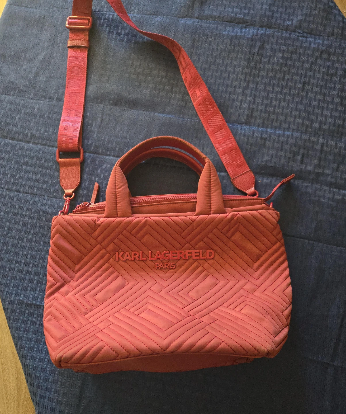 Karl Lagerfeld Paris Quilted Satchel Bag - photo 2