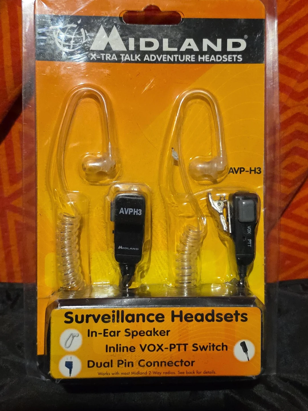 Midland Surveillance Headsets AVP-H3
