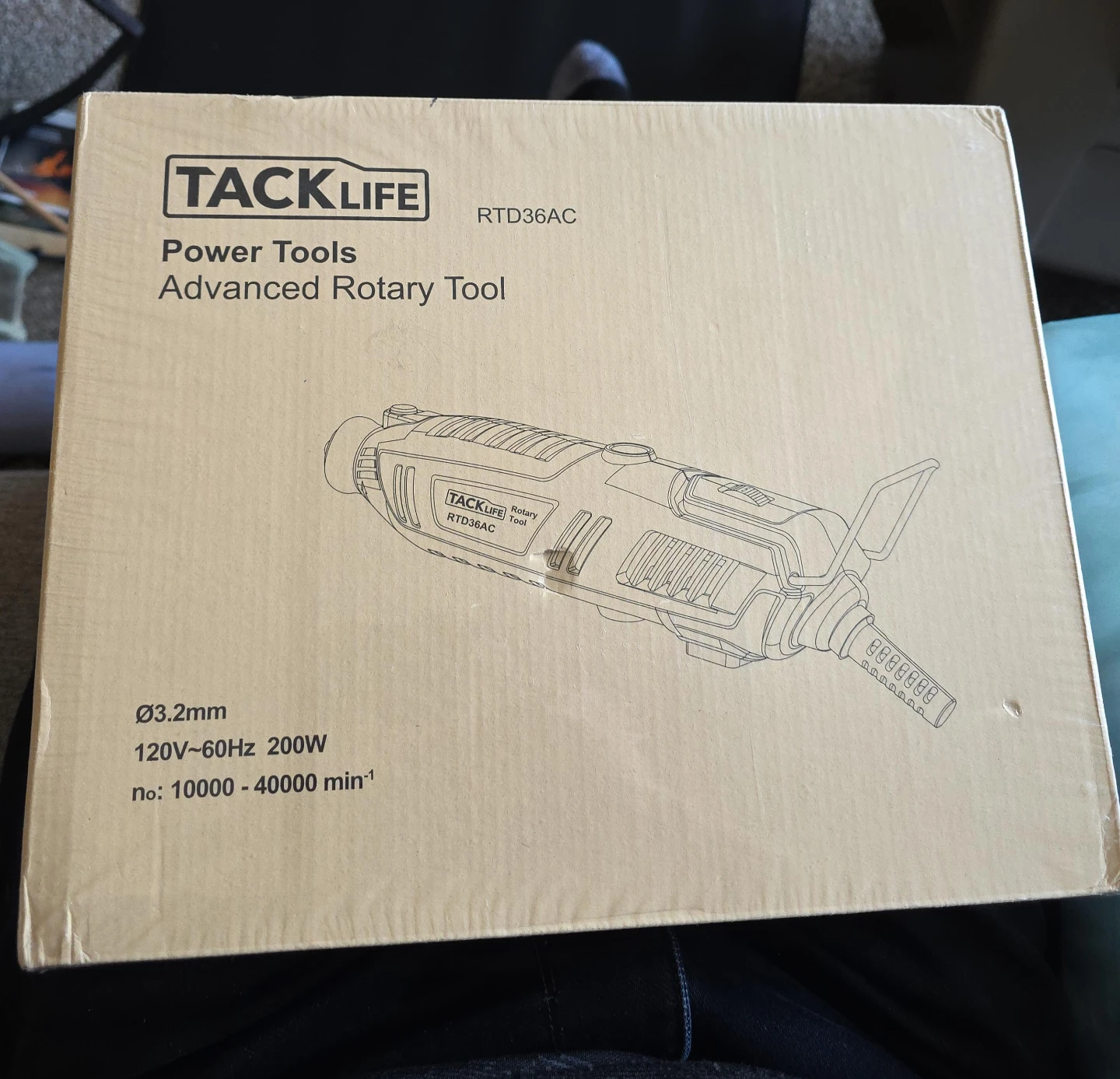 Rotary Tool -Tacklife RTD36AC Advanced y