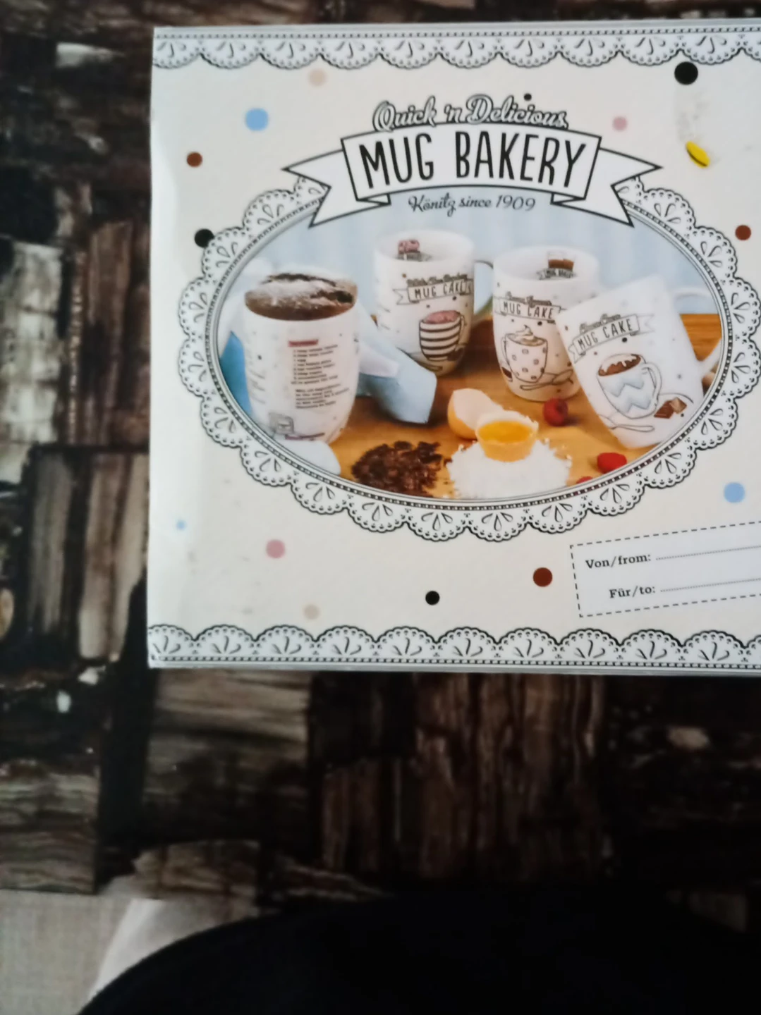 Konitz Mug Bakery porcelain set,