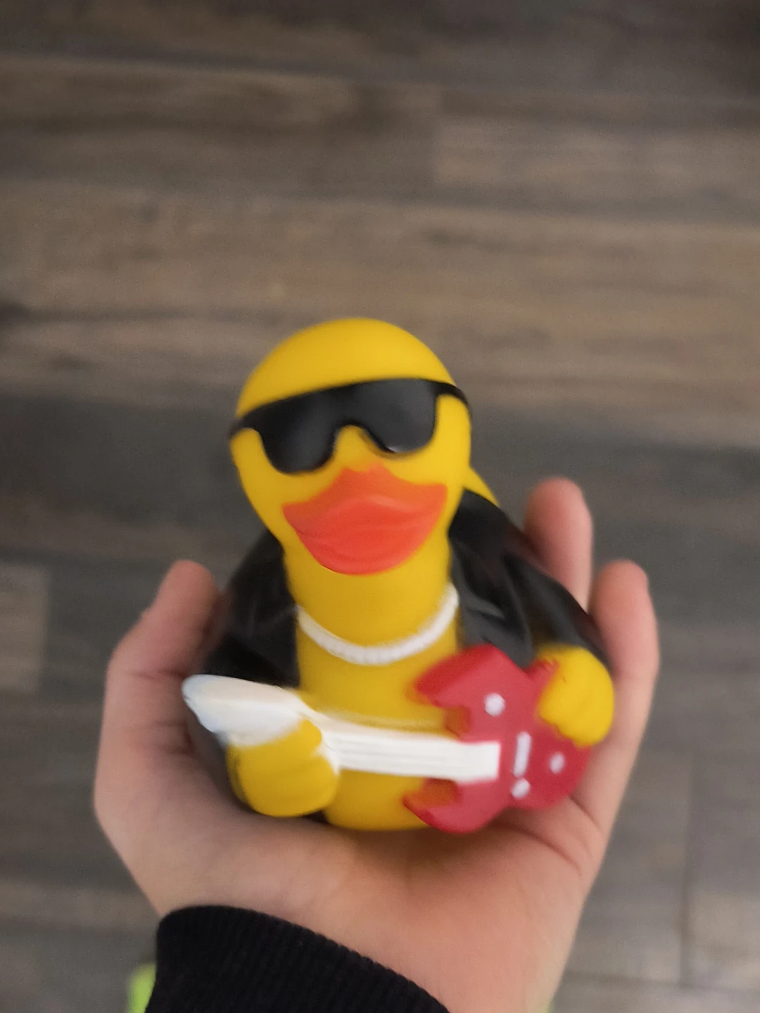 Rockstar Rubber Duck with Guitar