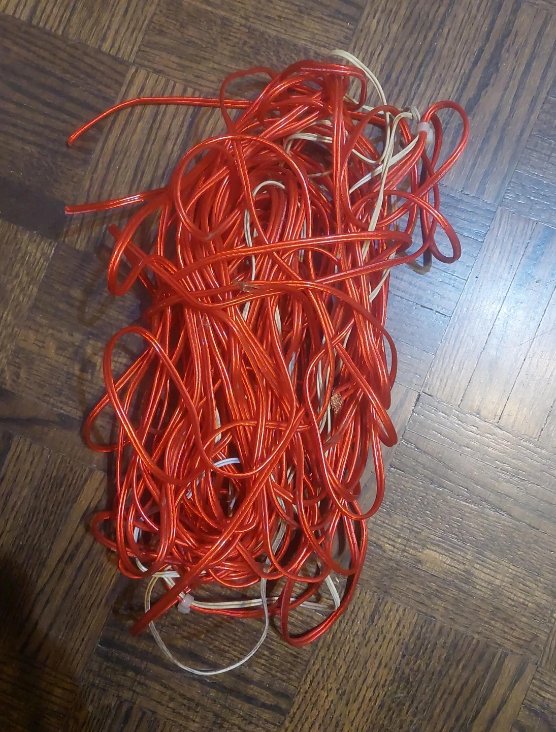 Red Speaker Wire Cable