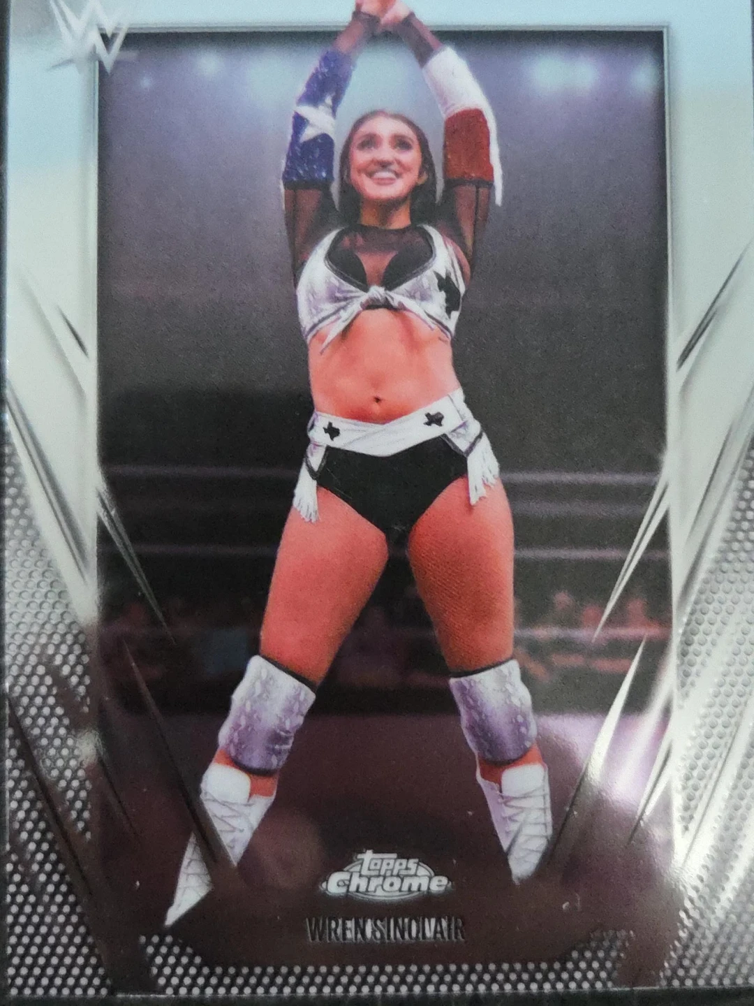 Topps Chrome WWE Wrestling Trading Card - Wren Sinclair