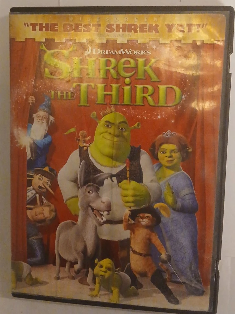 DreamWorks Shrek the Third DVD