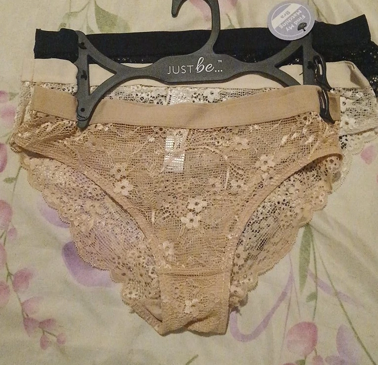 Just Be 3-Pack Lace undies - Beige, Black, White