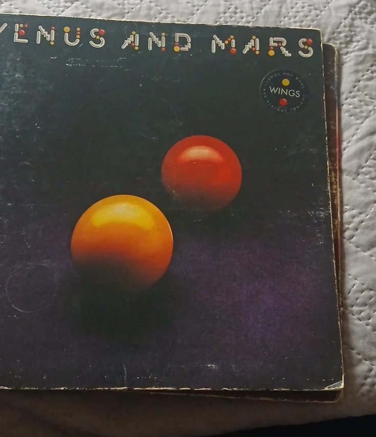 Wings Venus and Mars Vinyl LP Record
