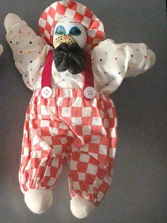 Handmade Clown Doll
