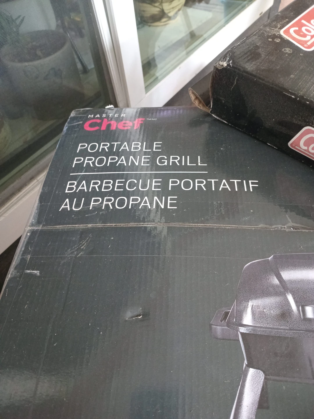 Master Chef Portable Propane Grill
