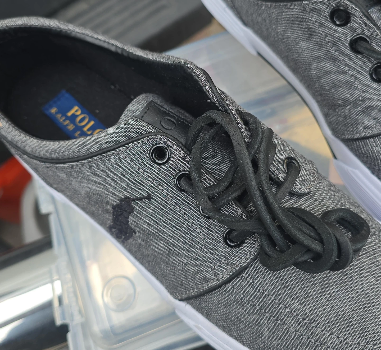 Polo Ralph Lauren Men's Casual Sneakers Grey